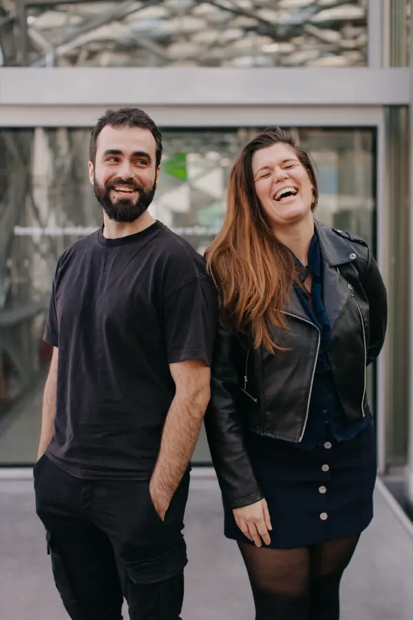Jérémy et Marie-Charlotte, co-fondateurs de SafeKeeper